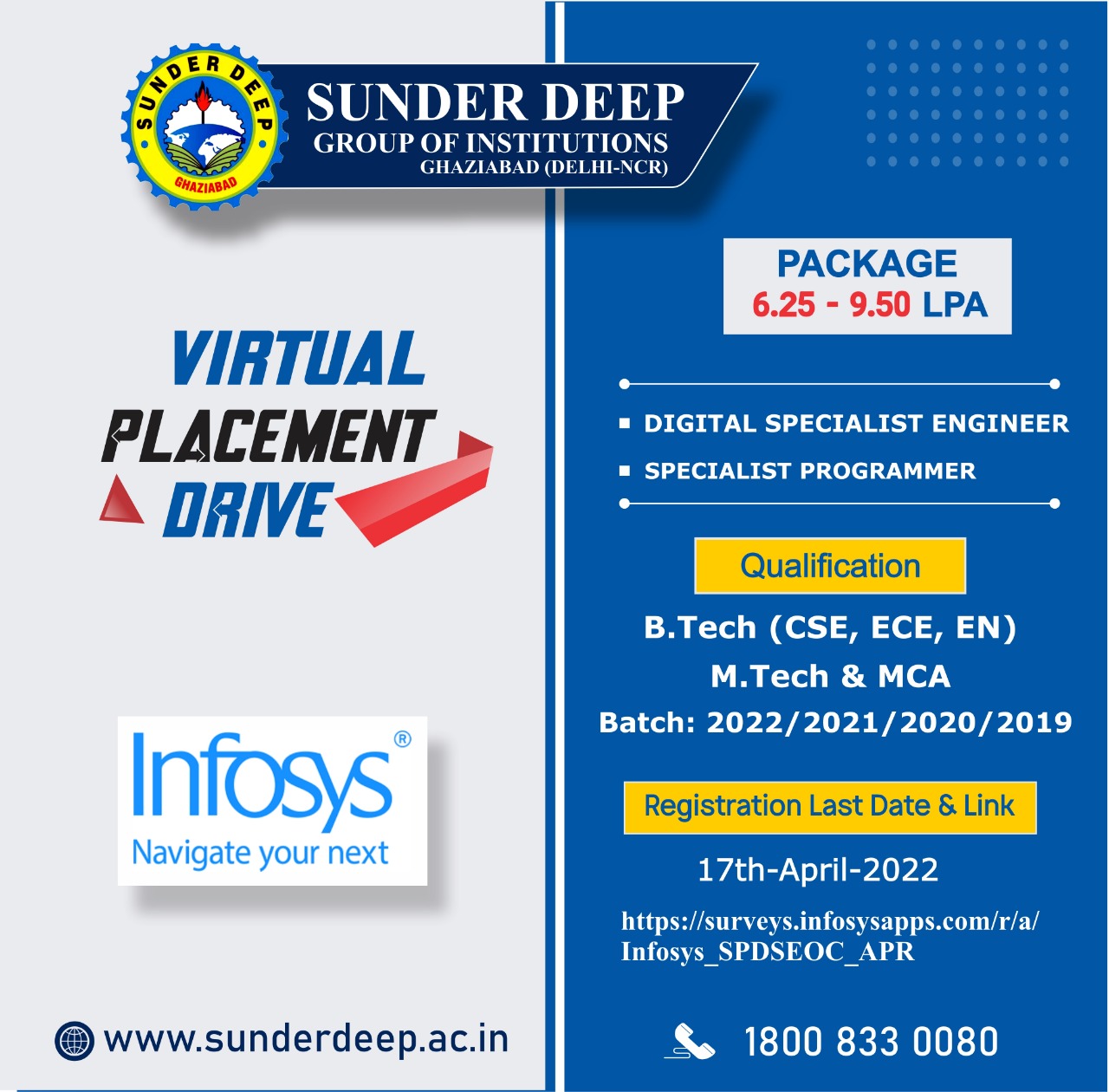 Virtual Placement Drive by Infosys