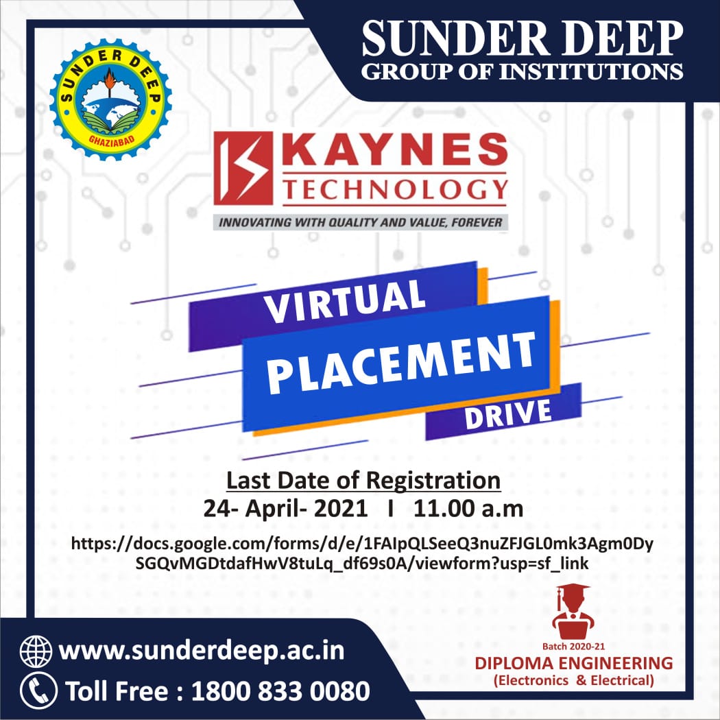 Virtual Placement Drive by Kaynes Technology